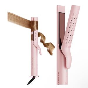 Elegant Pink Hair Styling Tool
